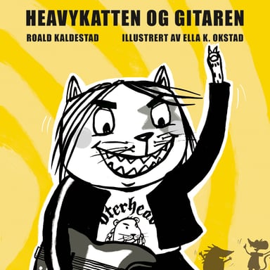 Omslag av "Heavykatten og gitaren"