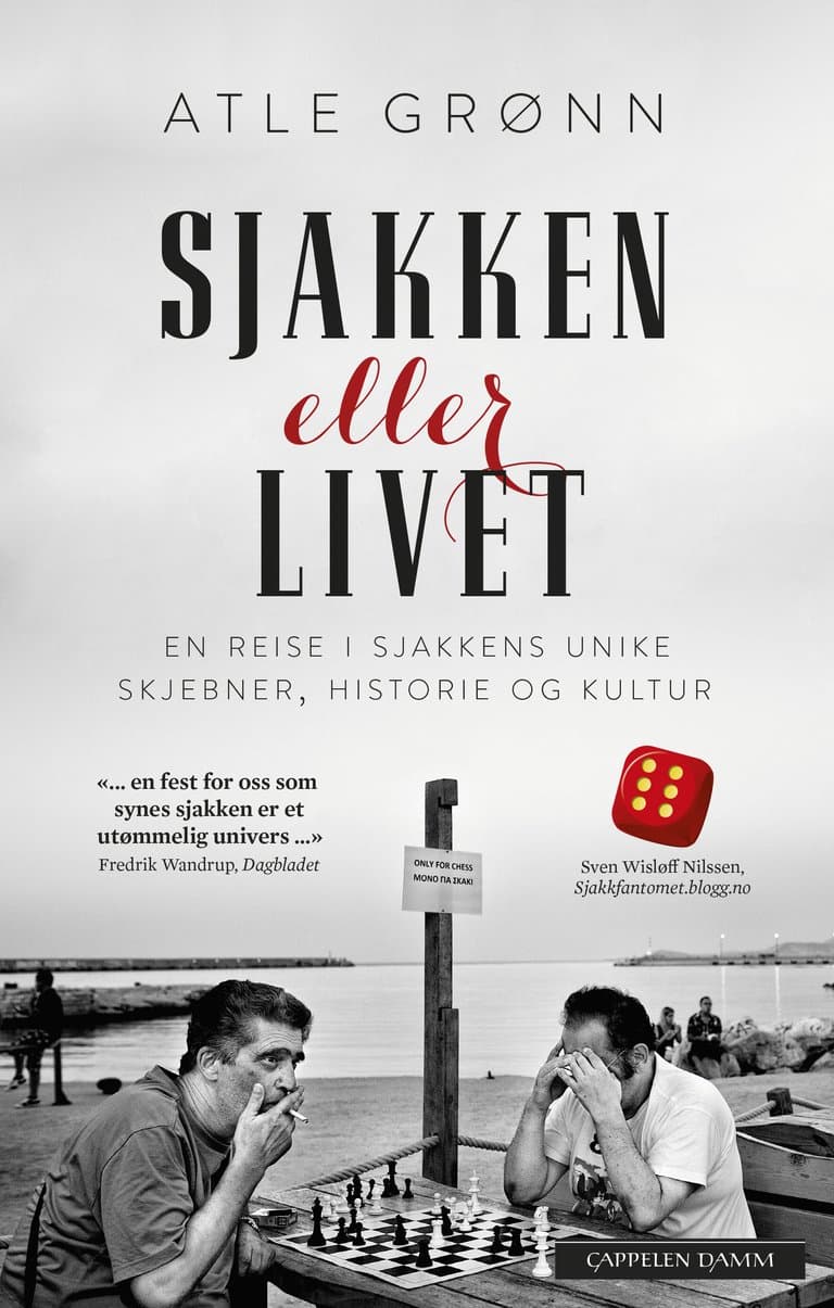 Omslag Sjakken eller livet av Atle Grønn (Innbundet)