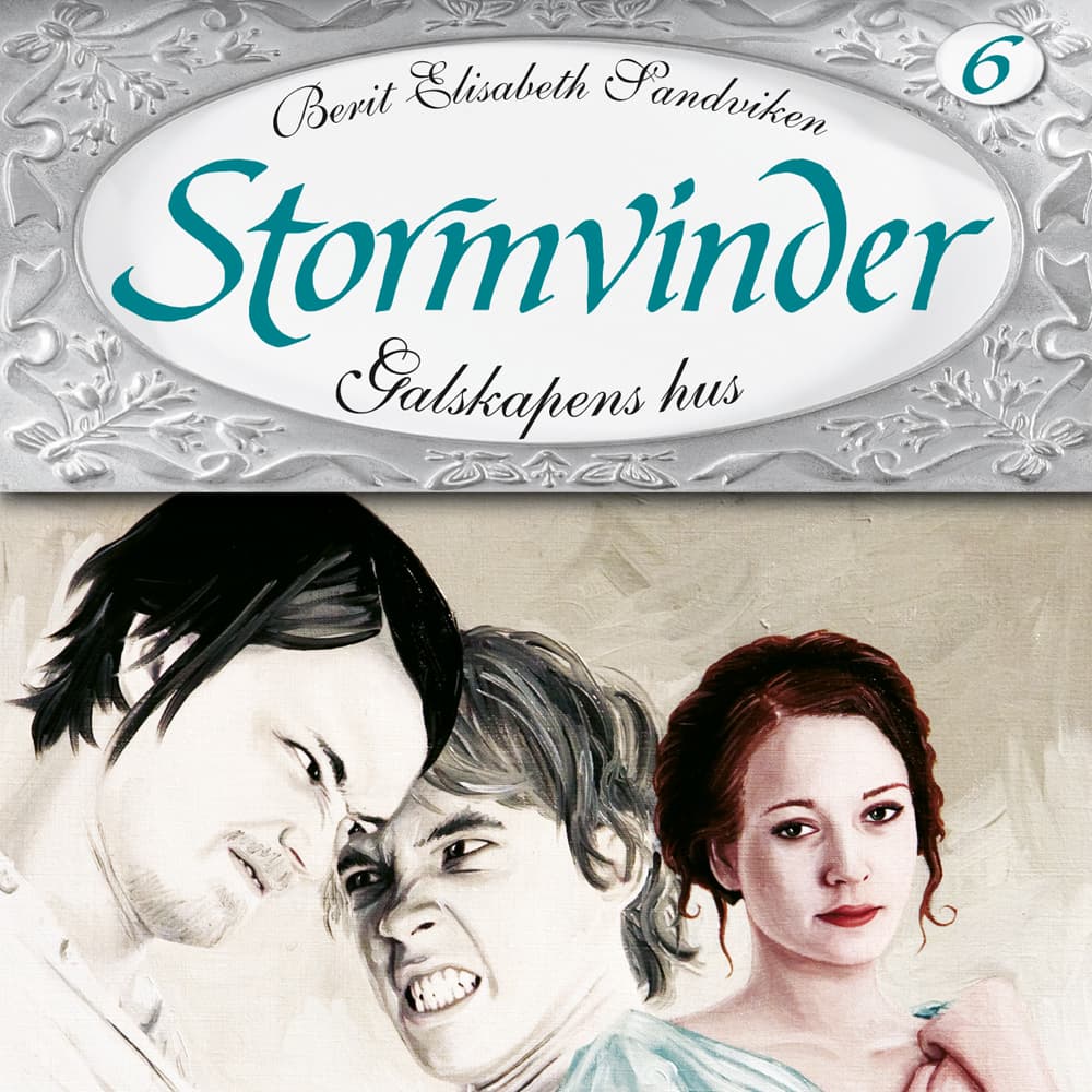 Omslag Galskapens hus av Berit Elisabeth Sandviken (Lydbok)