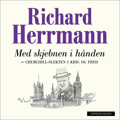 Omslag av "Med skjebnen i hånden - Churchill-slekten i krig og fred"