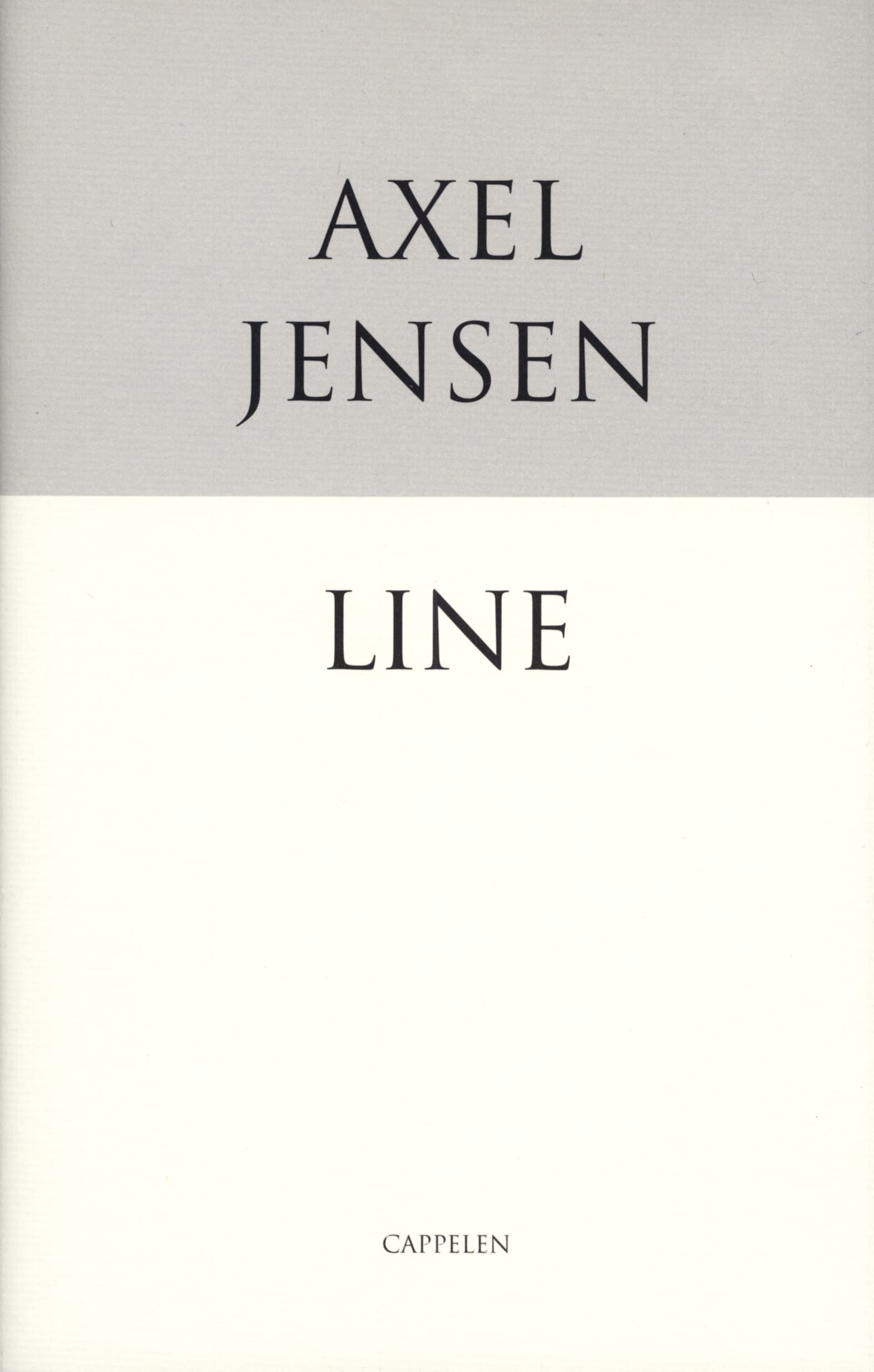 Omslag Line av Axel Jensen (Heftet)