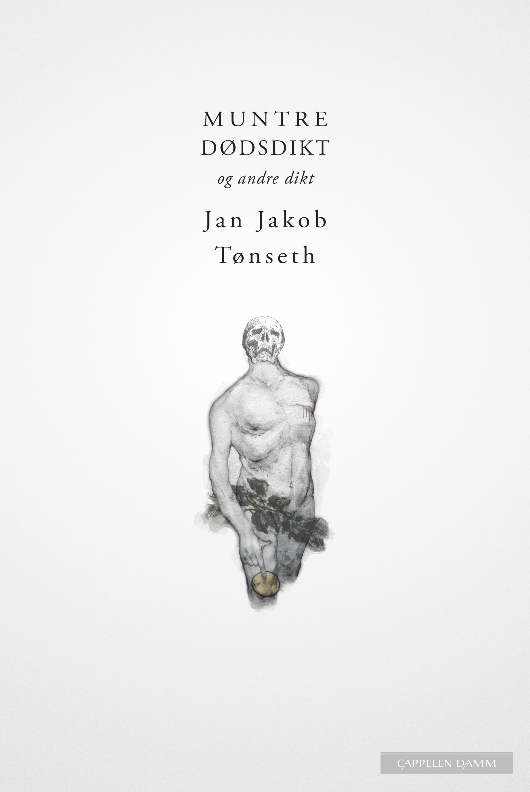 Omslag Muntre dødsdikt av Jan Jakob Tønseth (Innbundet)