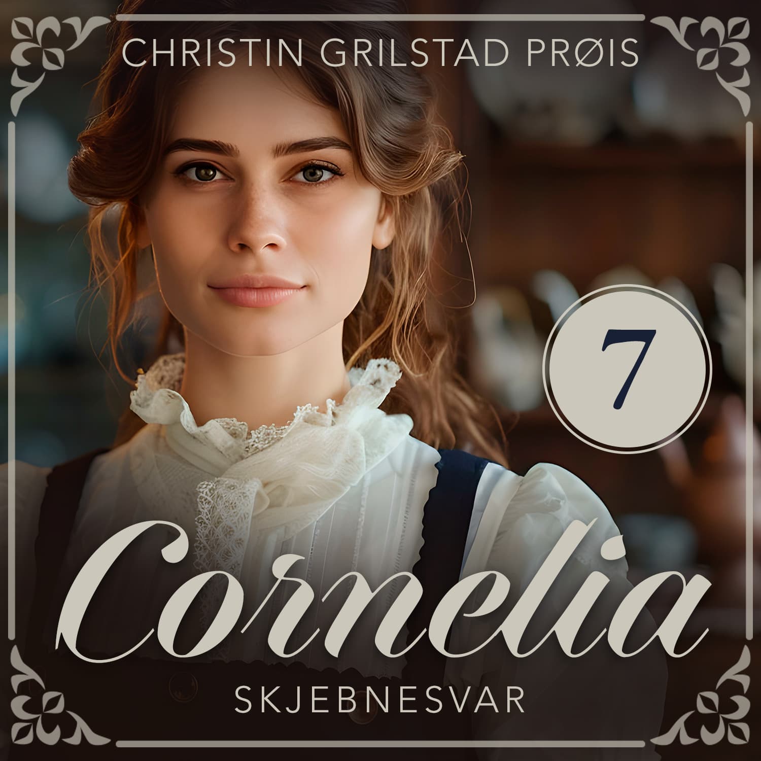 Omslag Skjebnesvar av Christin Grilstad Prøis (Lydbok)