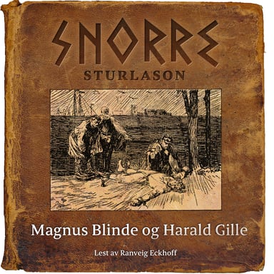 Omslag av "Magnus Blinde og Harald Gille"