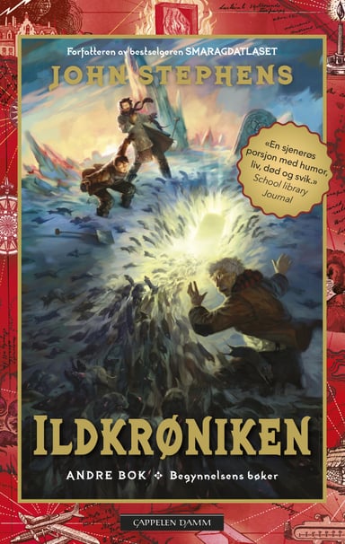 Omslag av "Ildkrøniken. Begynnelsens bøker 2"