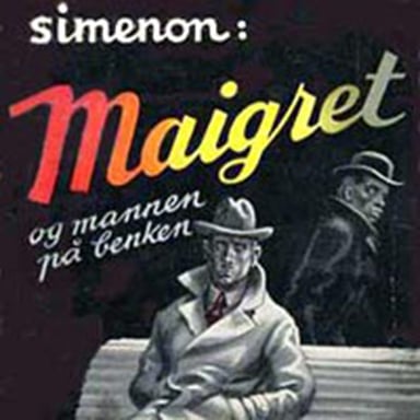 Omslag av "Maigret og mannen på benken"