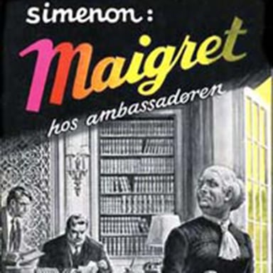 Omslag av "Maigret hos ambassadøren"