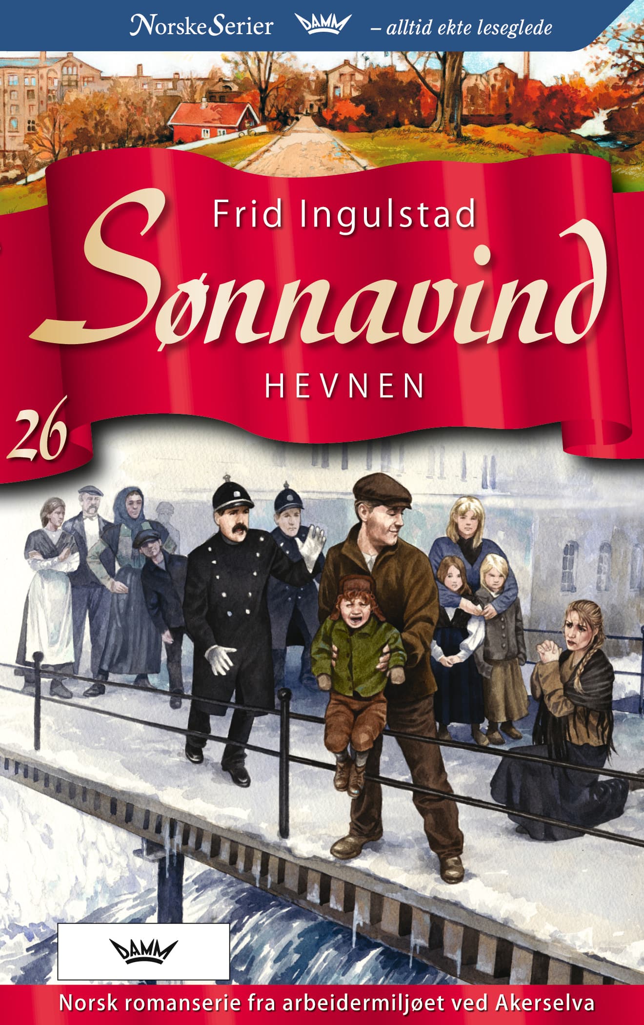 Omslag Hevnen av Frid Ingulstad (Heftet)