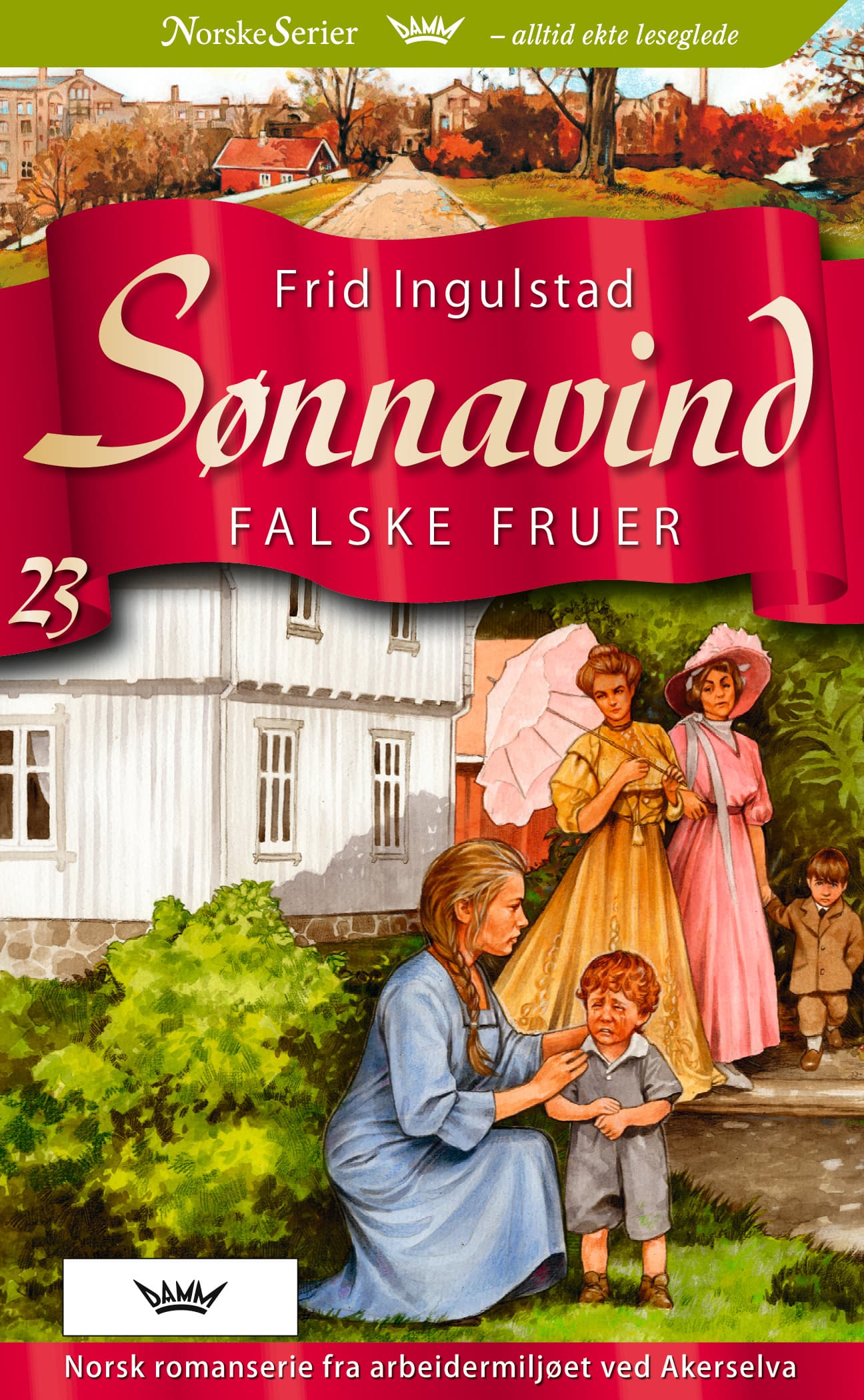 Omslag Falske fruer av Frid Ingulstad (Heftet)