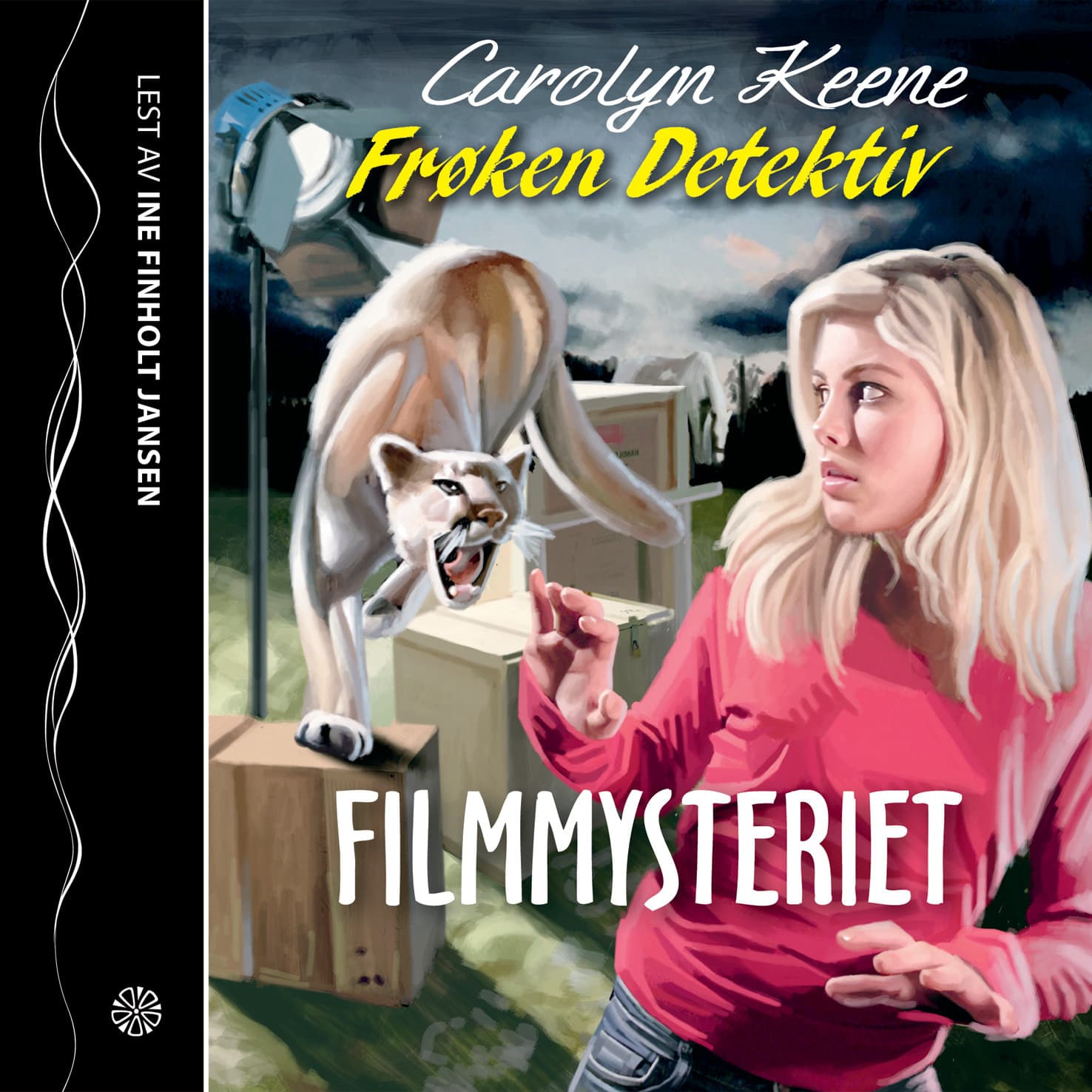 Omslag Frøken Detektiv: Filmmysteriet av Carolyn Keene (Lydbok)