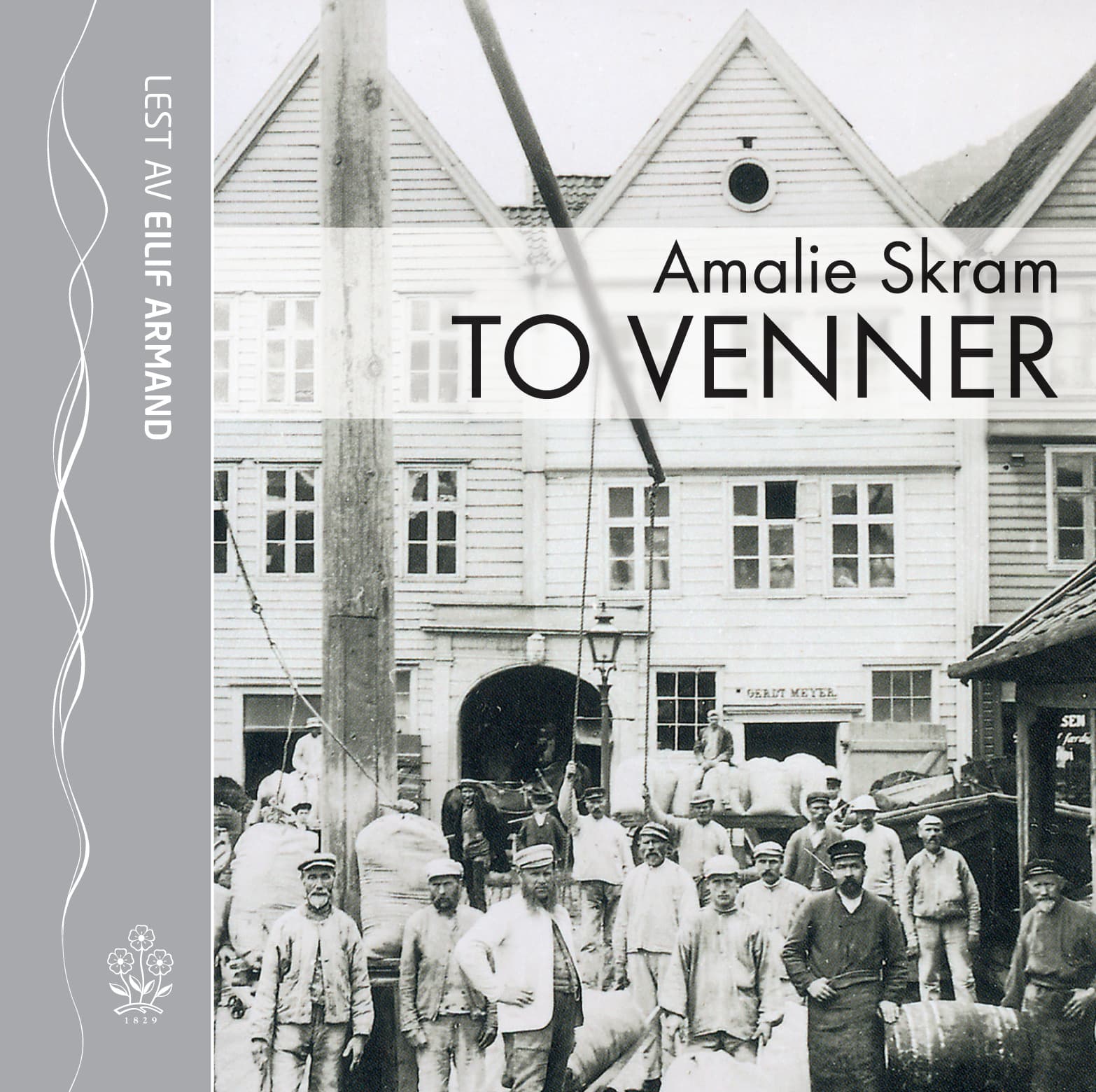 Omslag To venner av Amalie Skram (Lydbok)