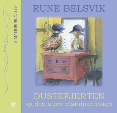 Omslag av "Dustefjerten og den store marsipanfesten"