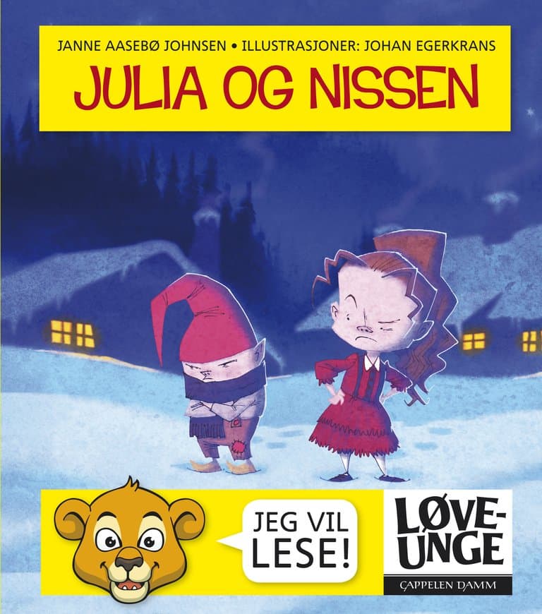 Omslag Julia og nissen av Janne Aasebø Johnsen (Ebok)