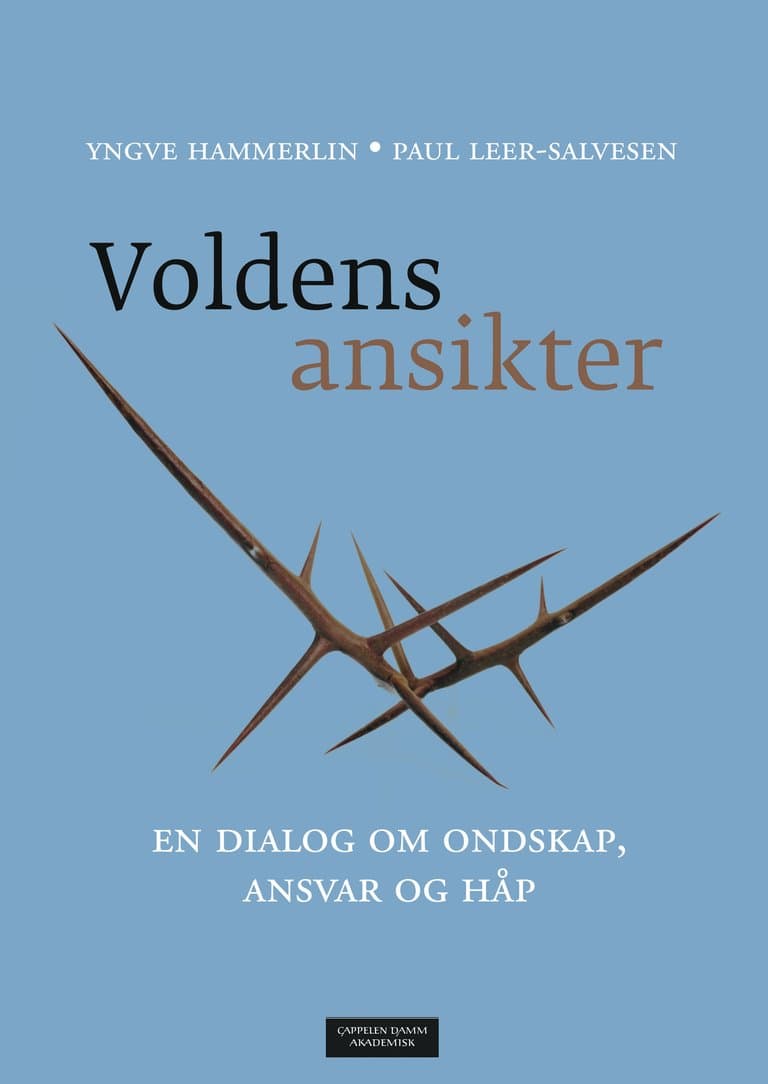Omslag Voldens ansikter av Yngve Hammerlin og Paul Leer-Salvesen (Heftet)