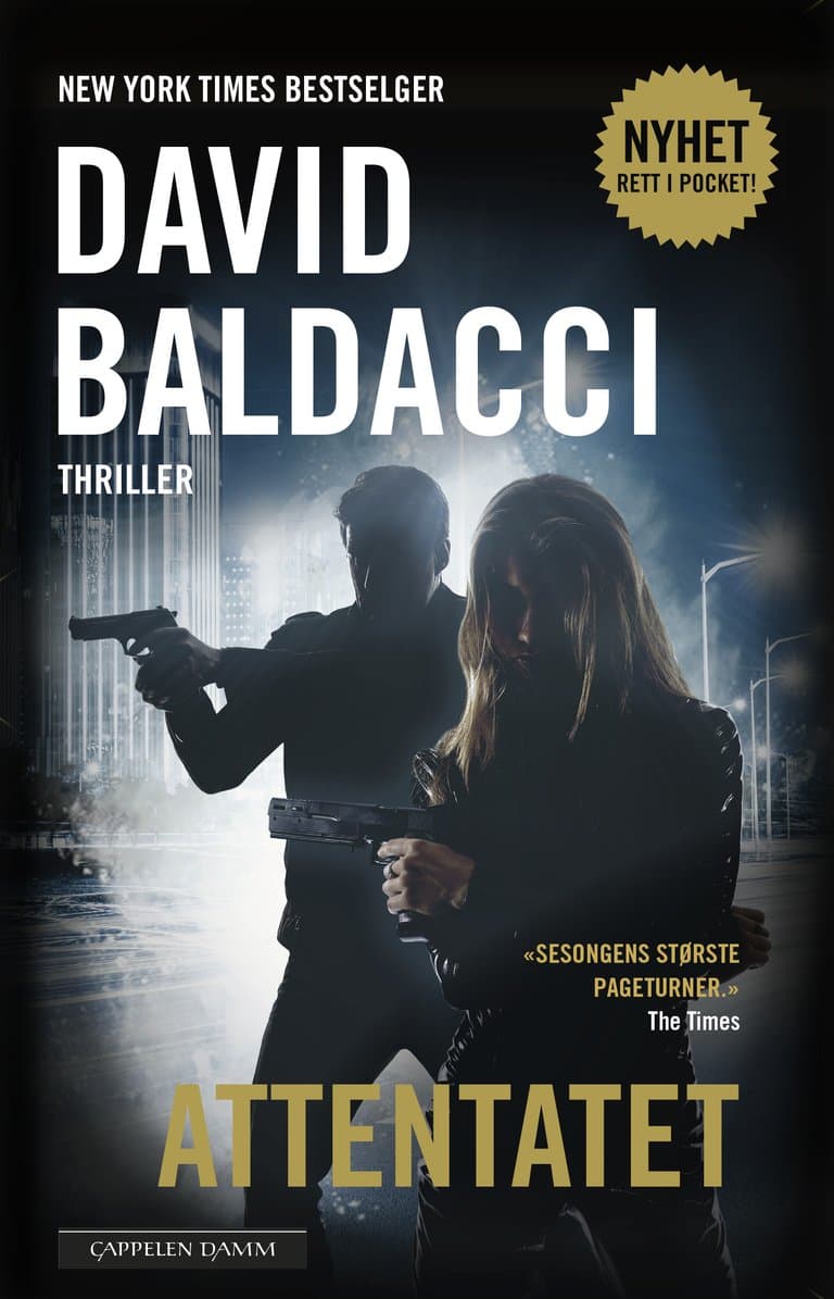 Omslag Attentatet av David Baldacci (Heftet)