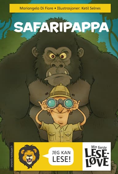 Min første leseløve - Safaripappa