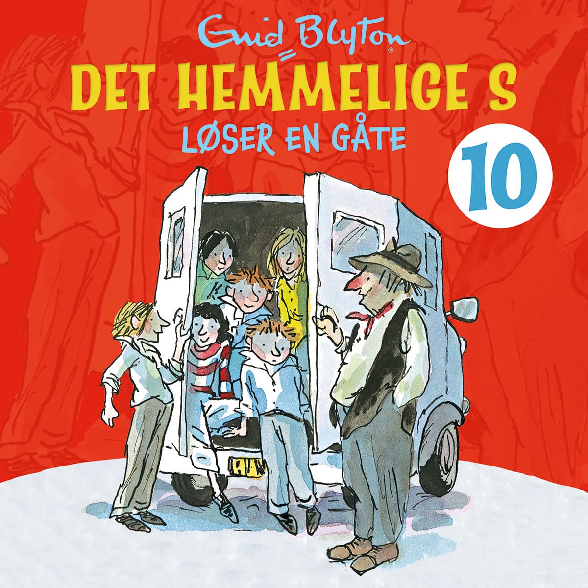 Omslag Det hemmelige S løser en gåte av Enid Blyton (Lydbok)