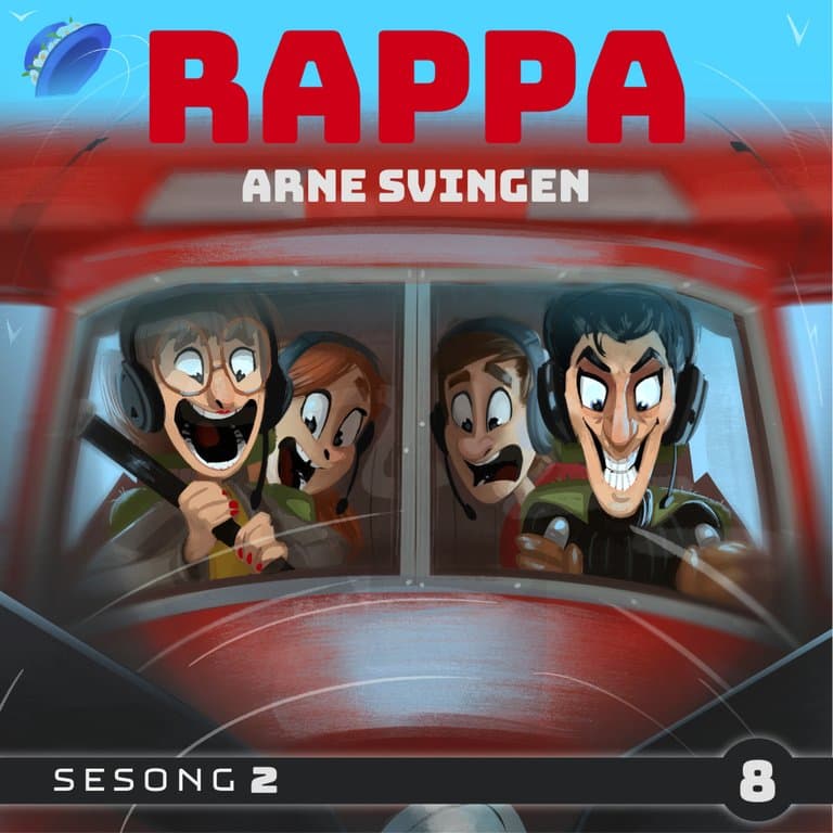 Omslag Rappa - En mann med planer av Arne Svingen (Lydbok)