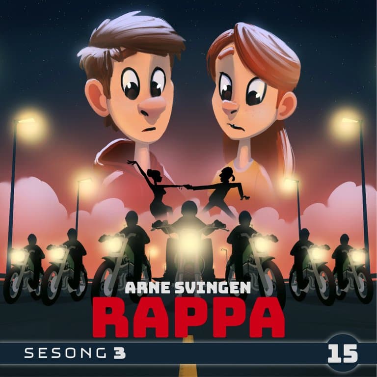 Omslag Rappa - Dansetrøbbel av Arne Svingen (Lydbok)