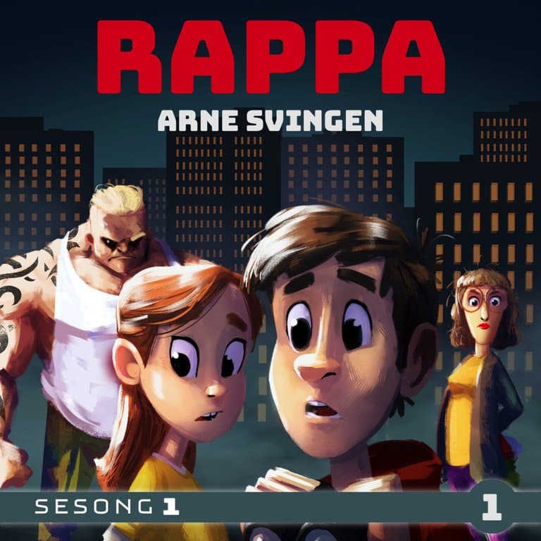 Omslag Rappa - Karnevalsklær i posten av Arne Svingen (Lydbok)