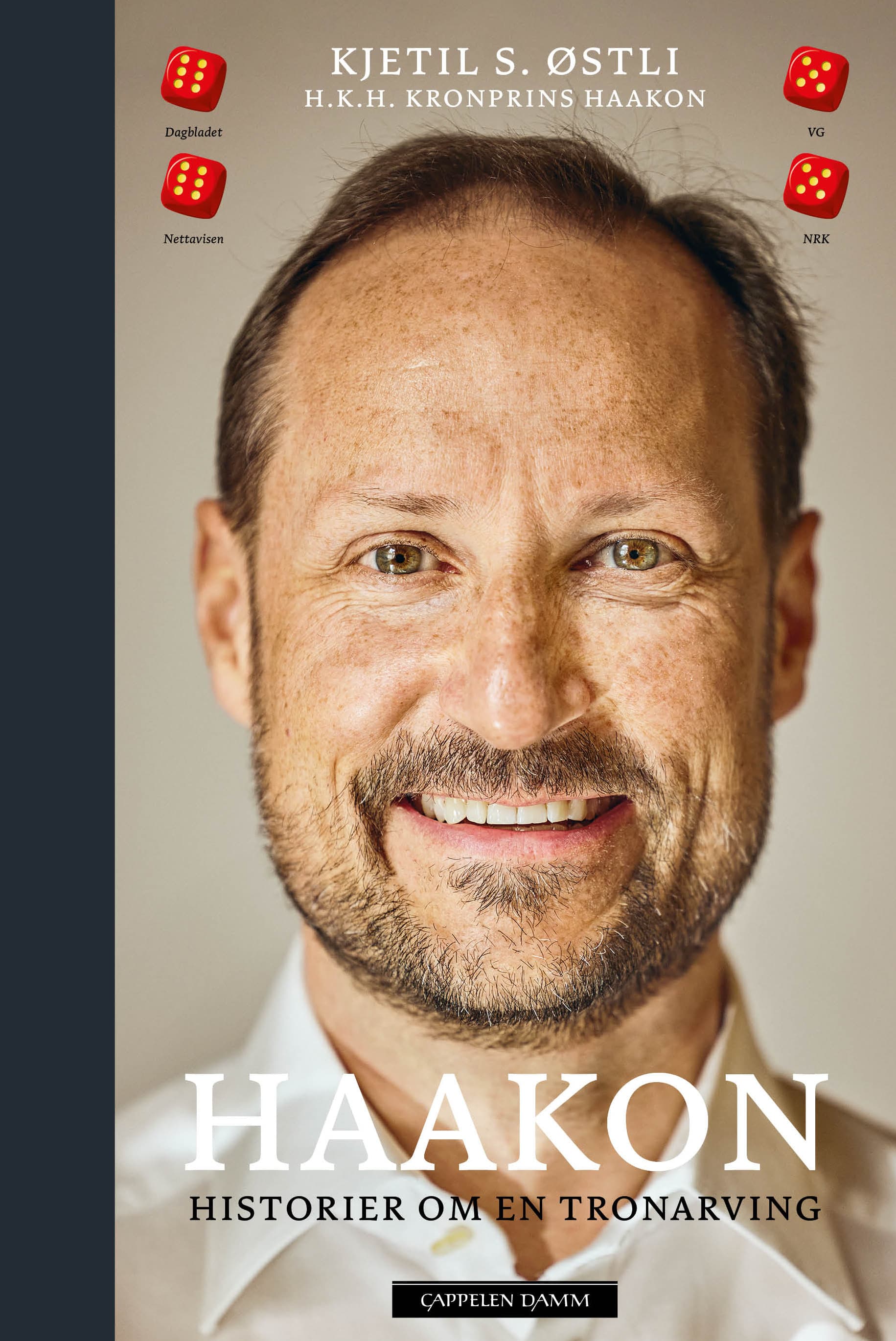 Omslag Haakon av Kjetil Stensvik Østli og H.K.H. Kronprins Haakon (Ebok)
