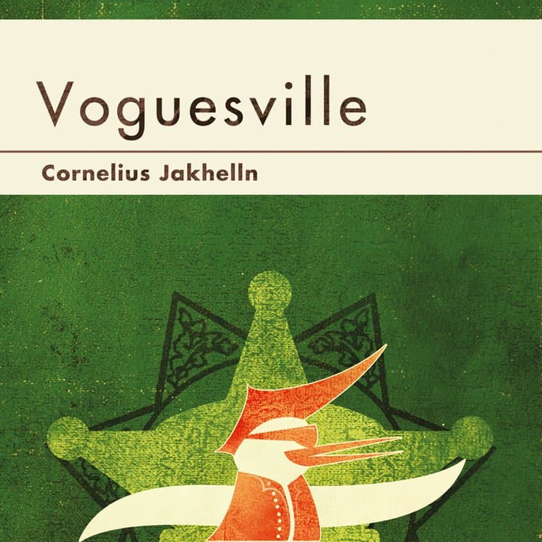 Omslag Voguesville av Cornelius Jakhelln (Lydbok)