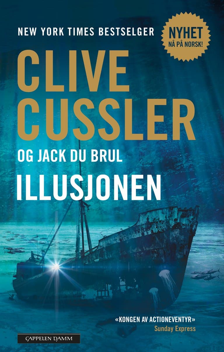 Omslag Illusjonen av Clive Cussler og Jack Du Brul (Heftet)