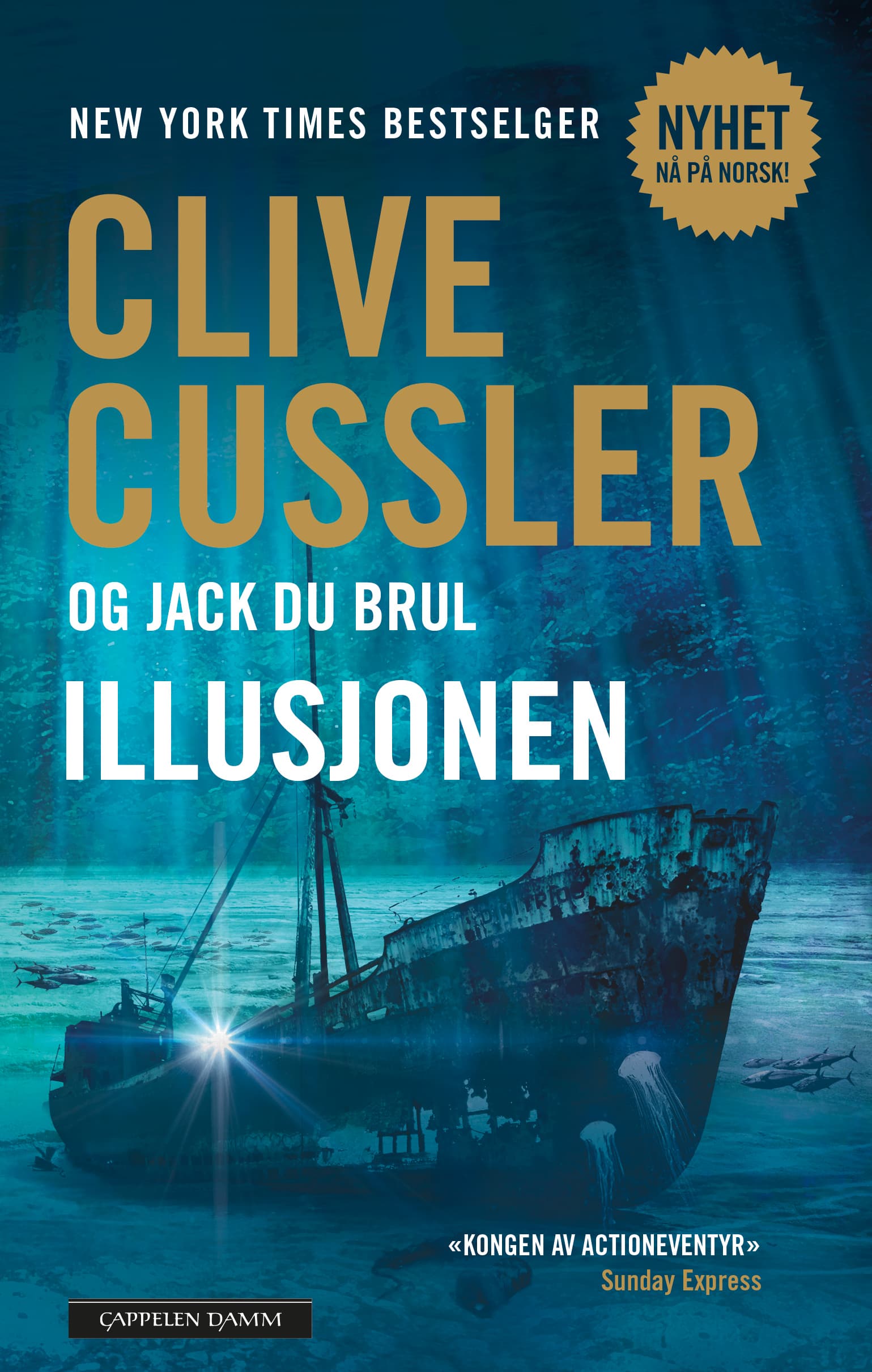 Omslag Illusjonen av Clive Cussler og Jack Du Brul (Heftet)