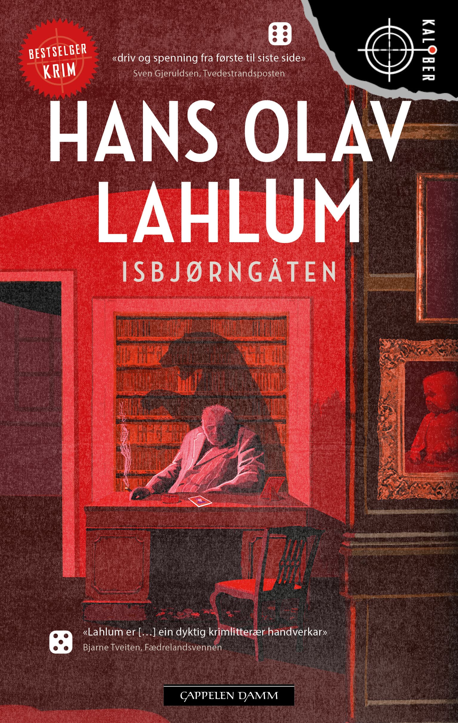 Omslag Isbjørngåten av Hans Olav Lahlum (Heftet)