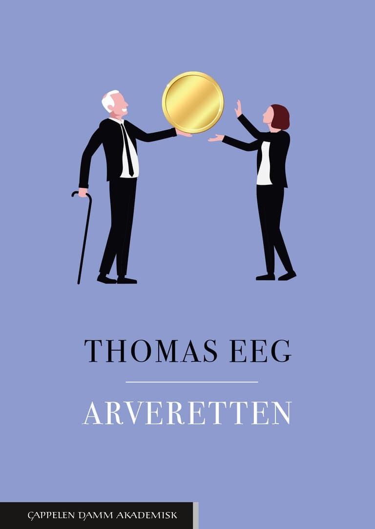 Omslag Arveretten av Thomas Eeg (Innbundet)