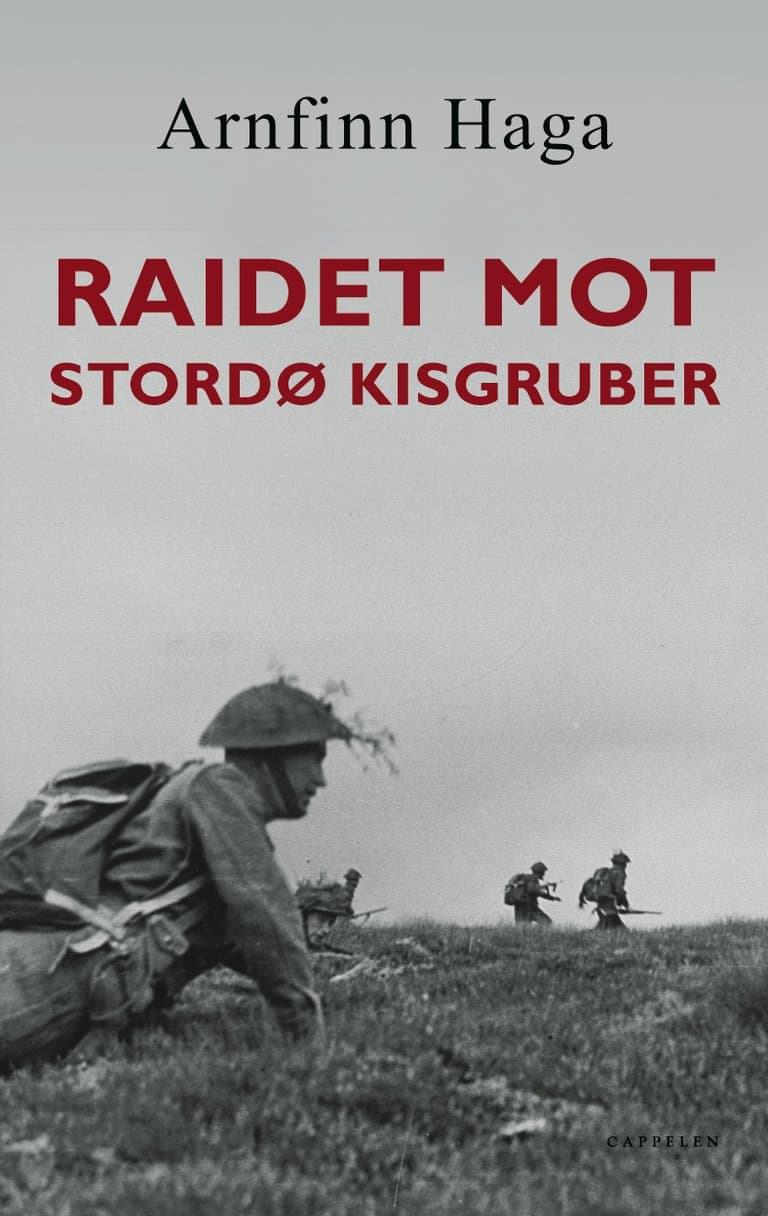 Omslag Raidet mot Stordø Kisgruber av Arnfinn Haga (Innbundet)