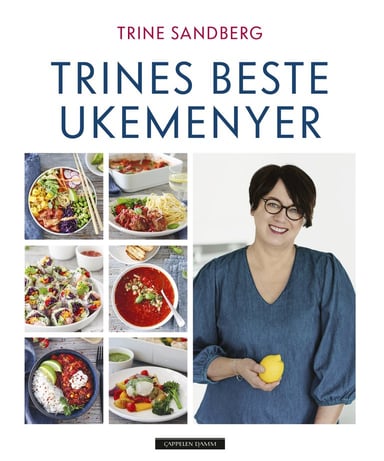 Omslag av "Trines beste ukemenyer"