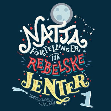 Omslag av "Nattafortellinger for rebelske jenter"