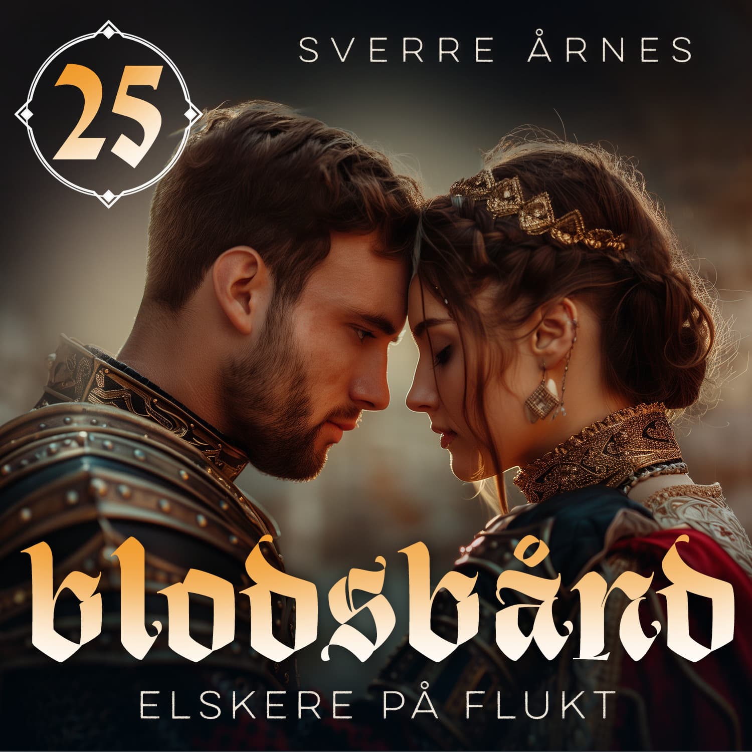 Omslag Elskere på flukt av Sverre Årnes (Lydbok)