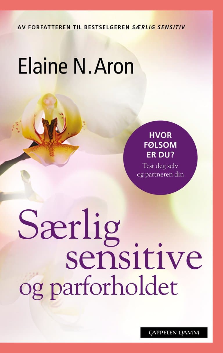Omslag Særlig sensitive og parforholdet av Elaine N. Aron (Heftet)