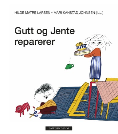 Omslag av "Gutt og Jente reparerer"