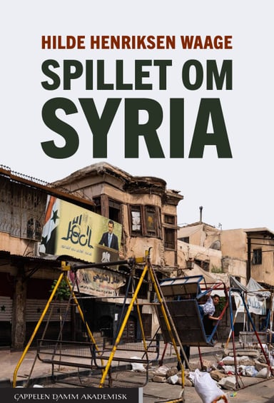 Omslag av "Spillet om Syria"