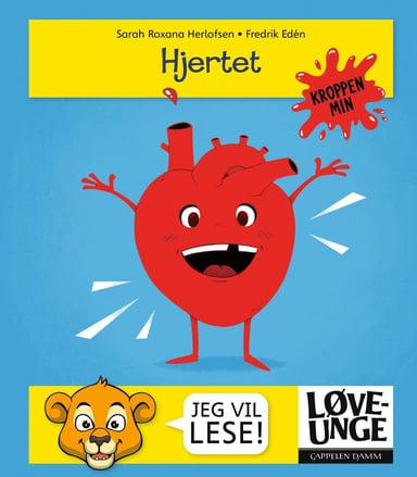 Omslag av "Løveunge - Hjertet"