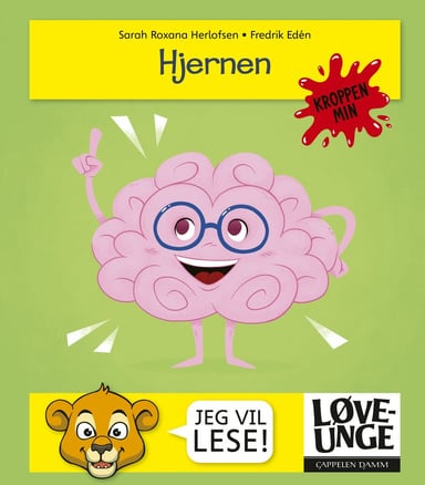 Omslag av "Løveunge - Hjernen"