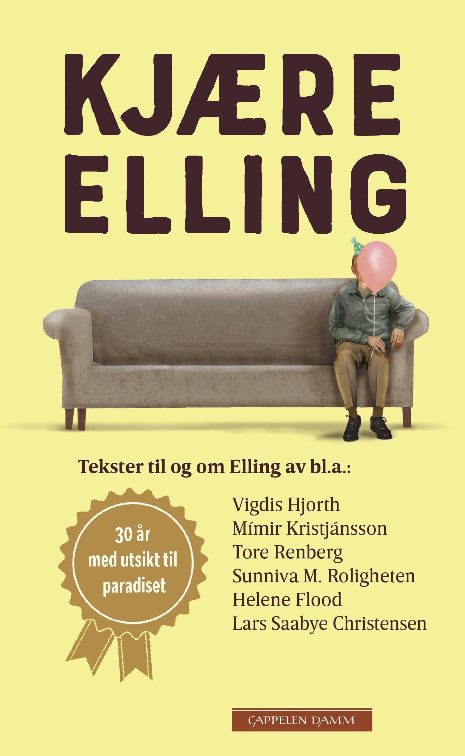 Omslag Kjære Elling av Ingvar Ambjørnsen (Ebok)