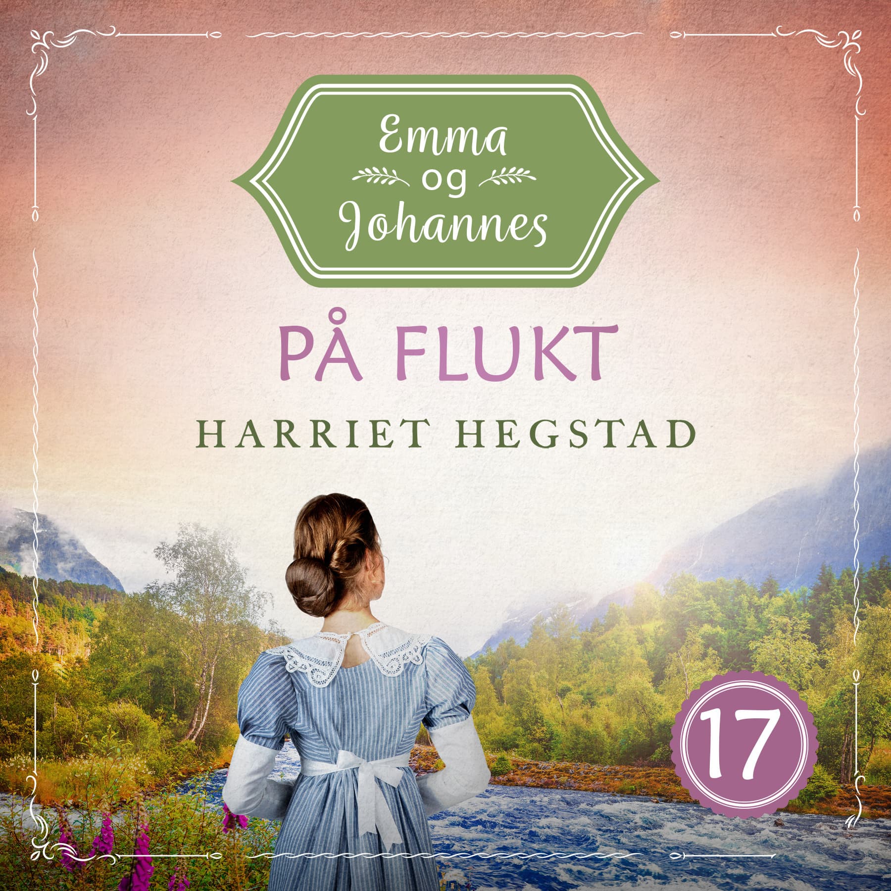 Omslag På flukt av Inger Harriet Hegstad (Lydbok)