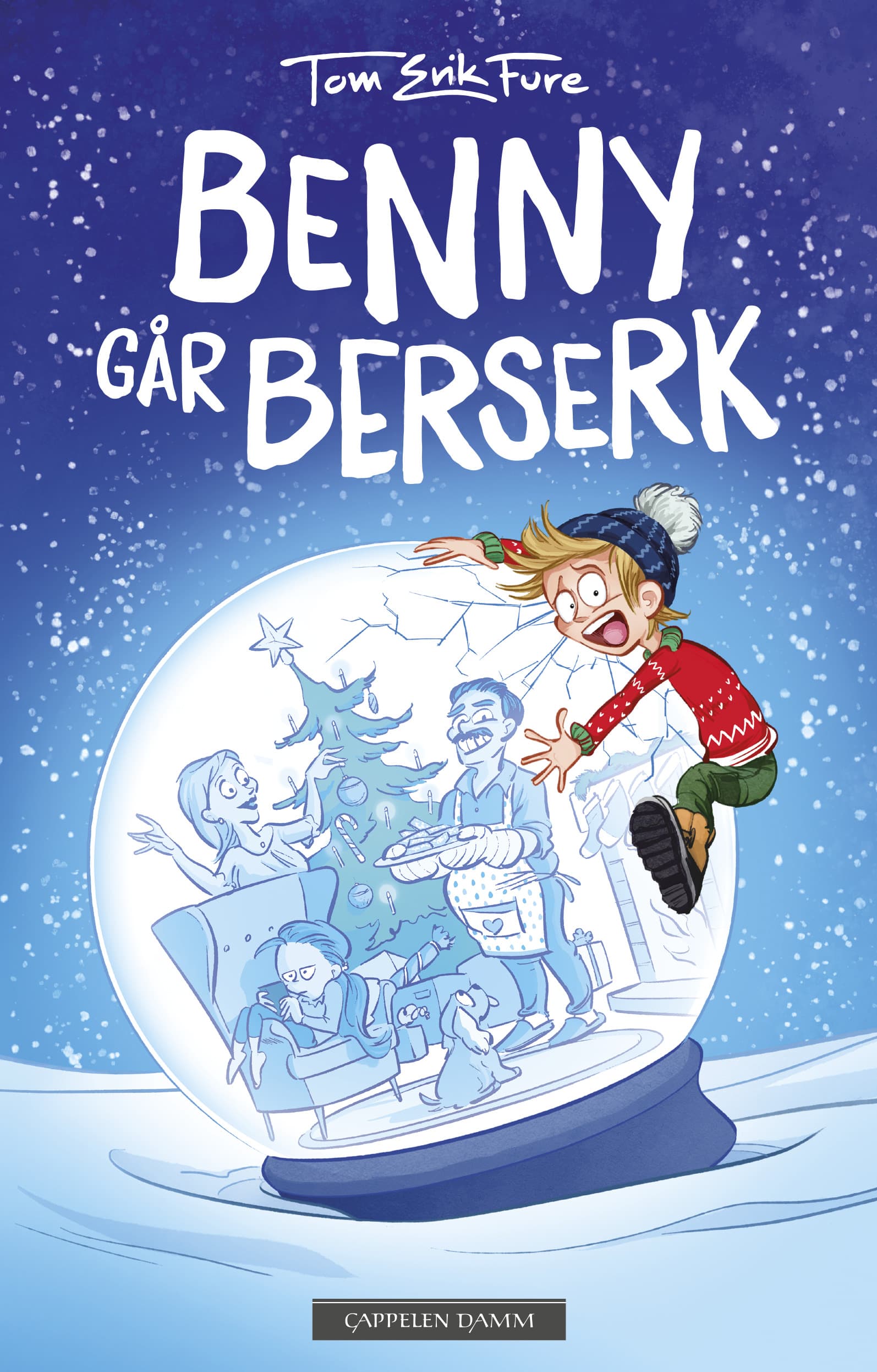 Omslag Benny går berserk av Tom Erik Fure (Innbundet)