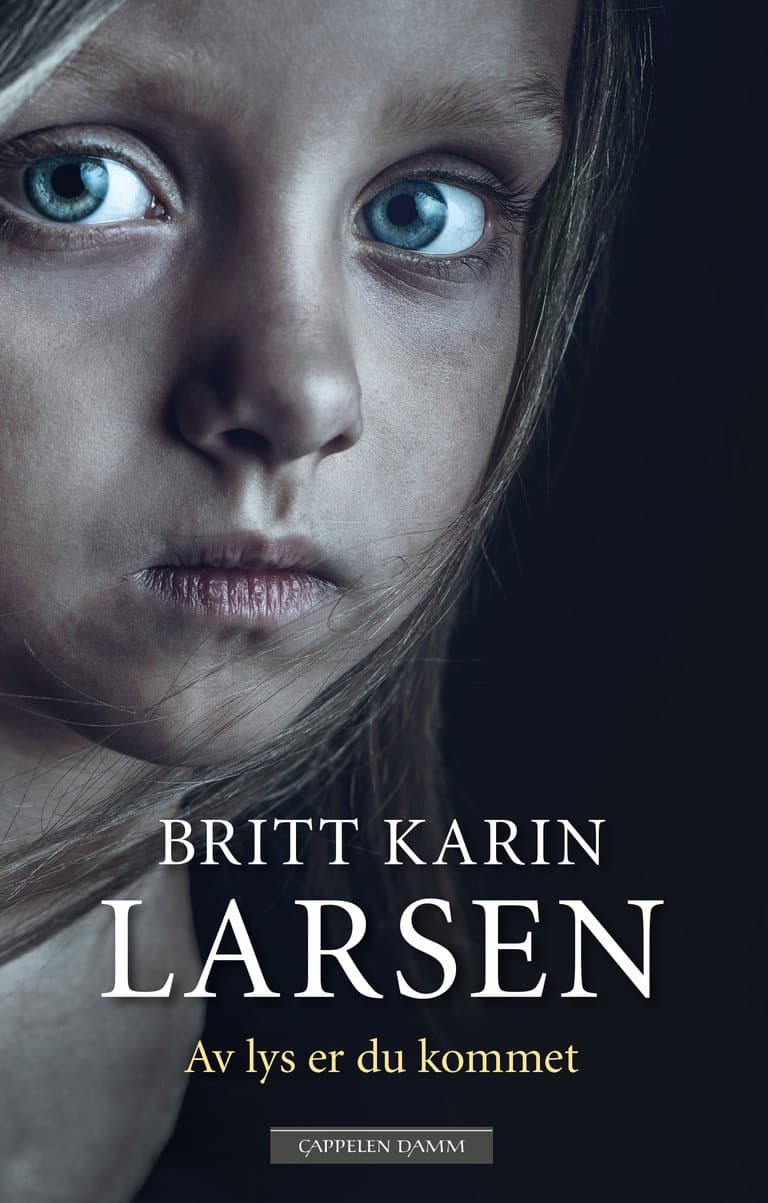 Omslag Av lys er du kommet av Britt Karin Larsen (Ebok)