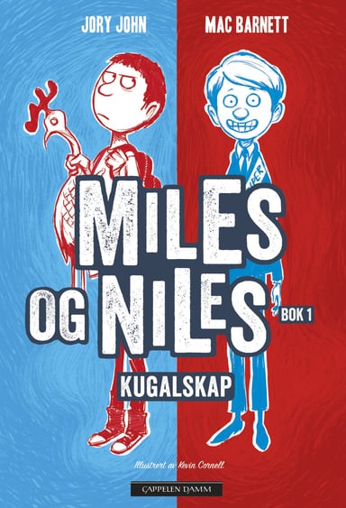 Omslag av "Miles og Niles. Bok 1. Kugalskap"