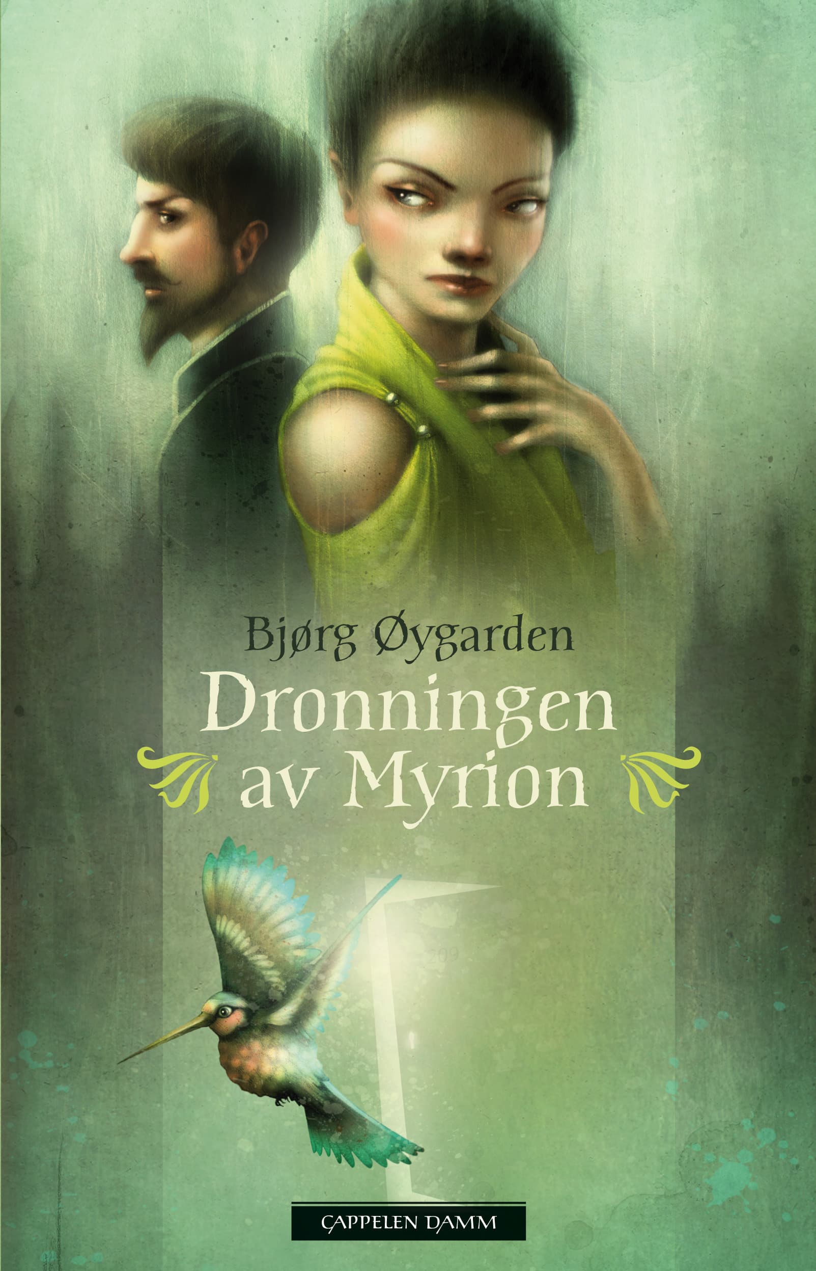 Omslag Dronningen av Myrion av Bjørg Øygarden (Innbundet)