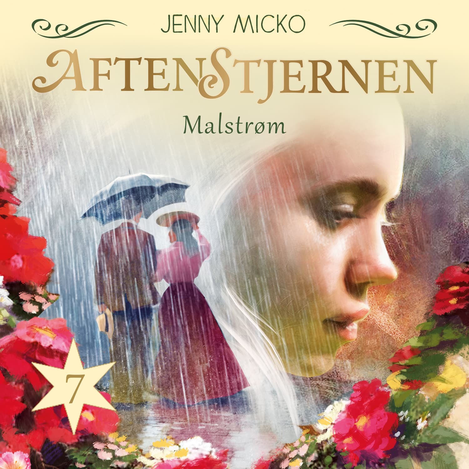 Omslag Malstrøm av Jenny Micko (Lydbok)