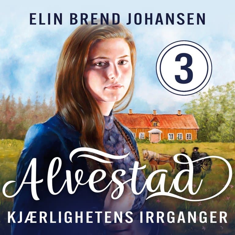 Omslag Kjærlighetens irrganger av Elin Brend Johansen (Lydbok)