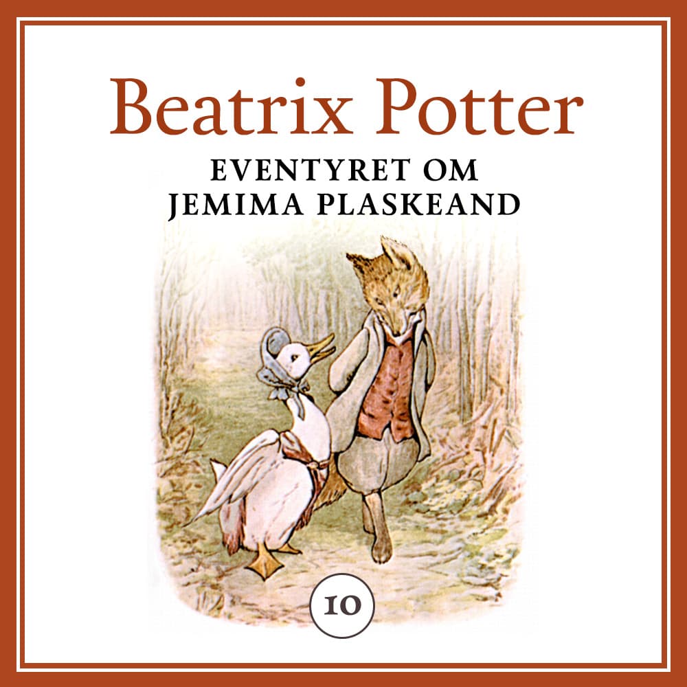 Omslag Eventyret om Jemima Plaskeand av Beatrix Potter (Lydbok)