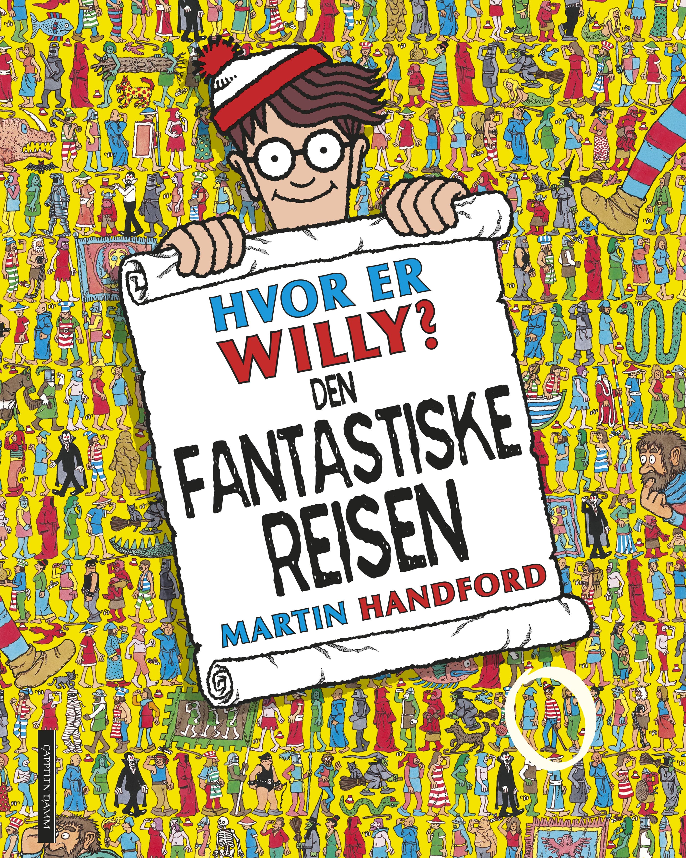 Omslag Hvor er Willy? Den fantastiske reisen av Martin Handford (Innbundet)