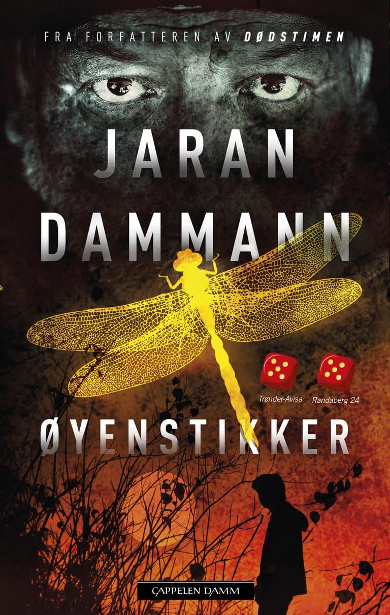 Omslag Øyenstikker av Jaran Dammann (Innbundet)